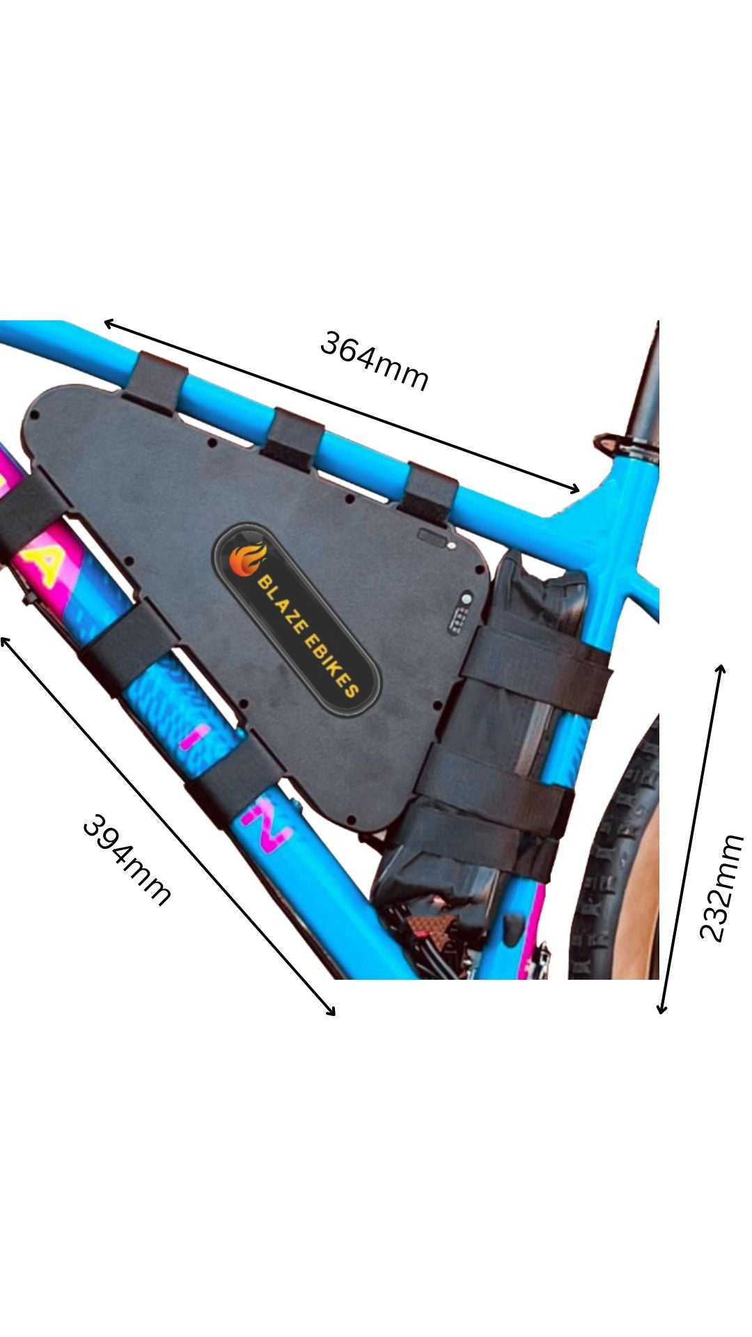 Blaze Ebikes 48v/52v/60v Hard Case batteries