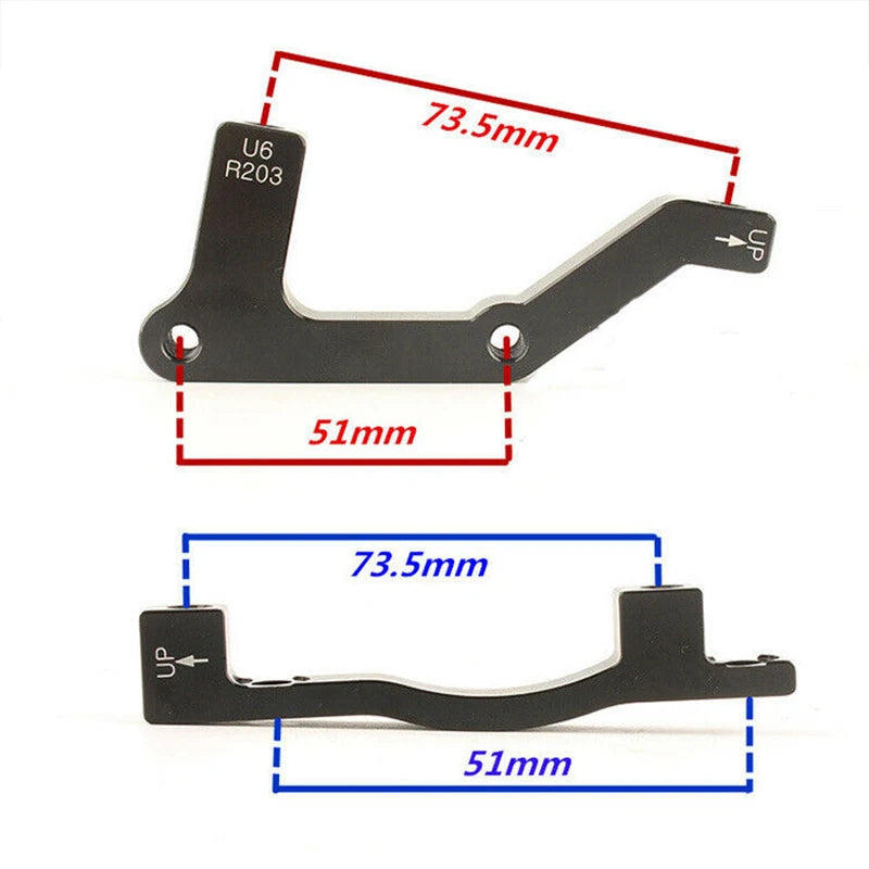 Massive 203mm Brake Adapter kit